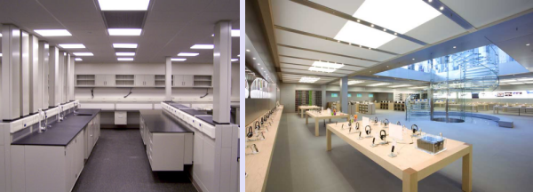 Apple Store vs. Laboratory